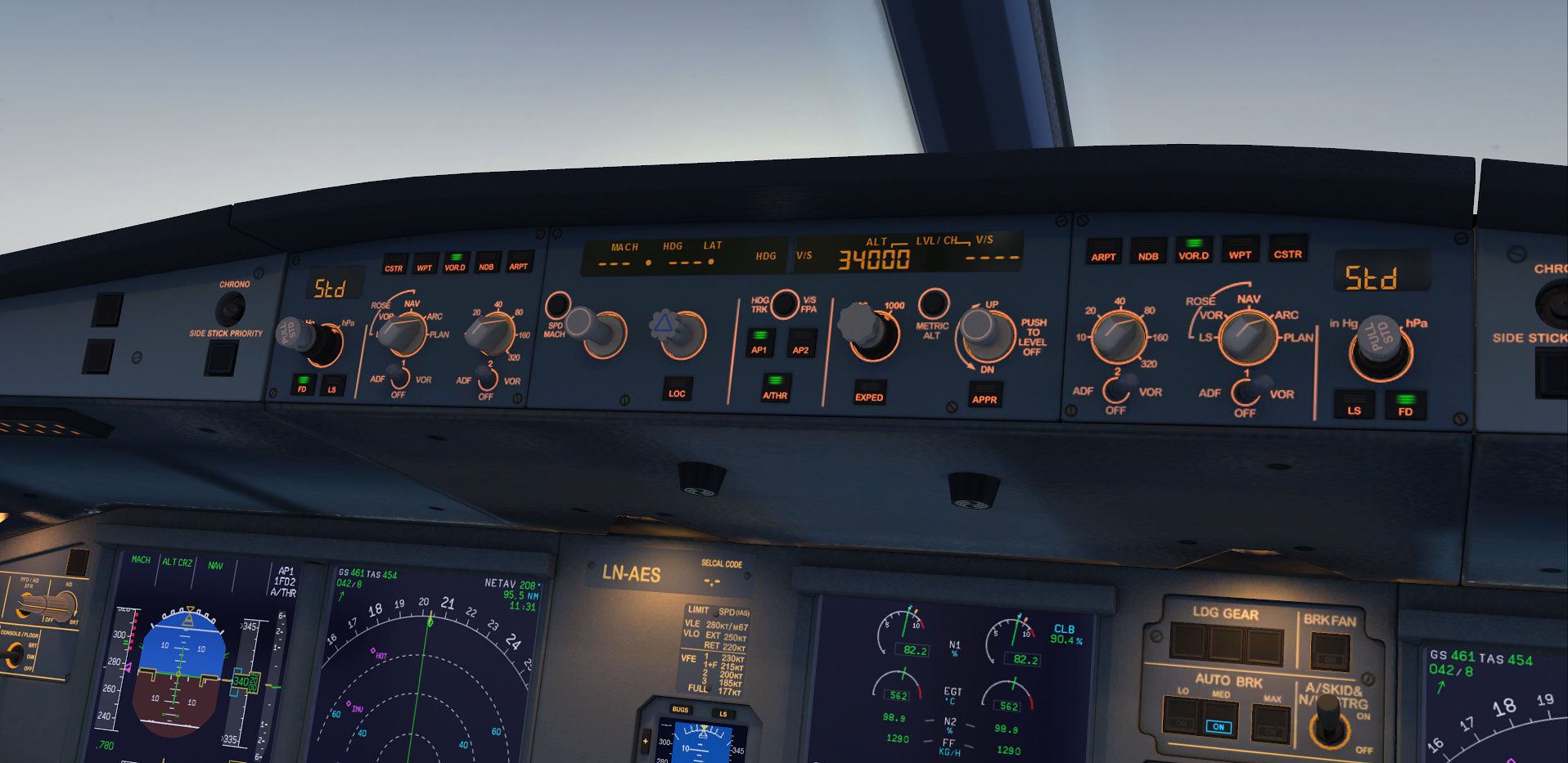 integrated aero cockpit